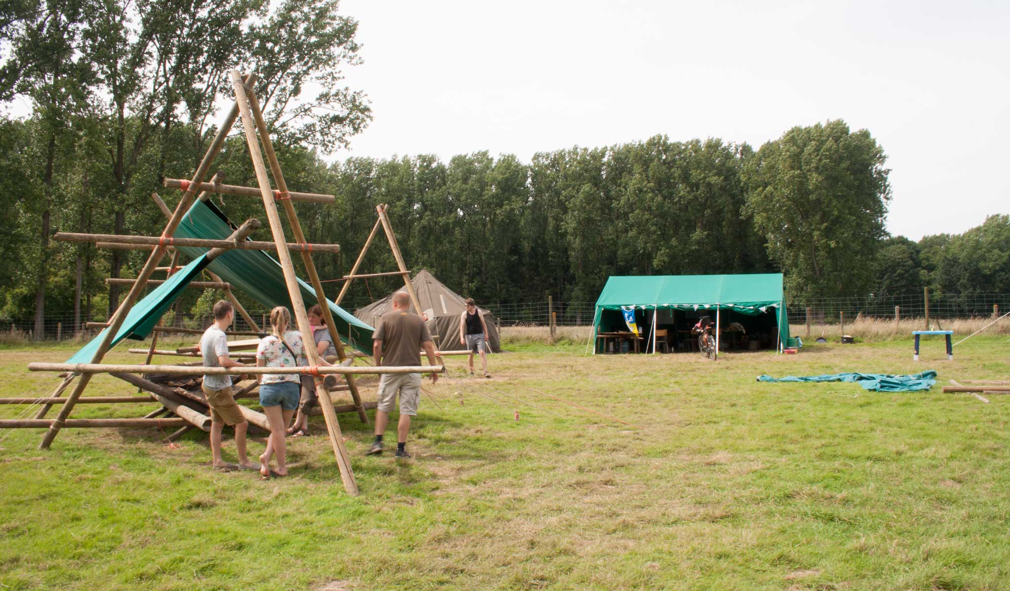 Kamp Kravaal overzicht