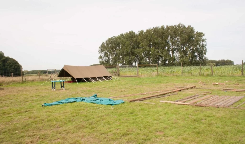 Kamp Kravaal overzicht