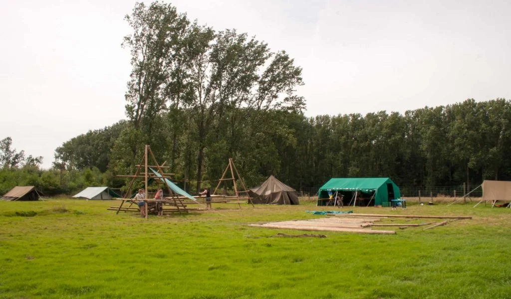 Kamp Kravaal overzicht